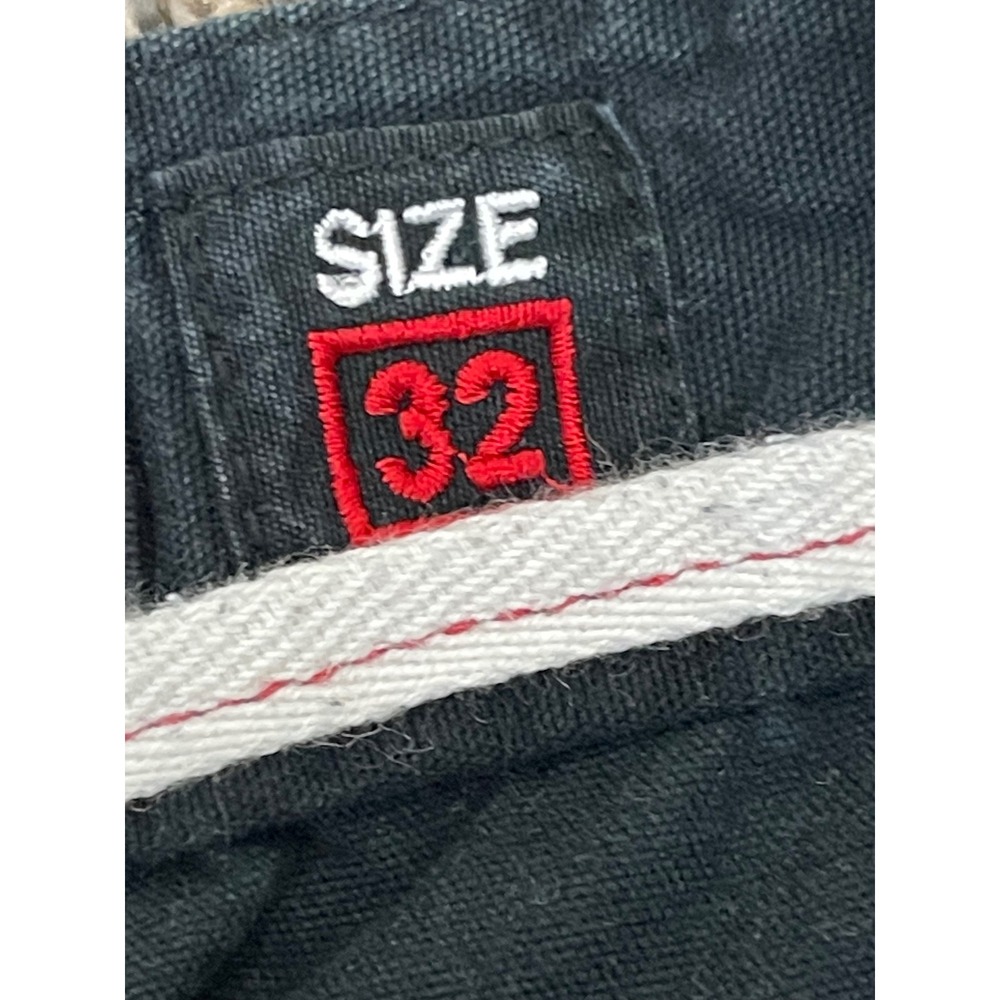 Ecko Unltd Mens Black Cargo Shorts 32 Y2K Streetwear Skater Baggy Hip Hop - Picture 6 of 14